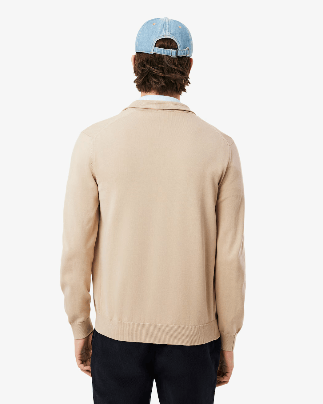 Pullover con Zip Lacoste