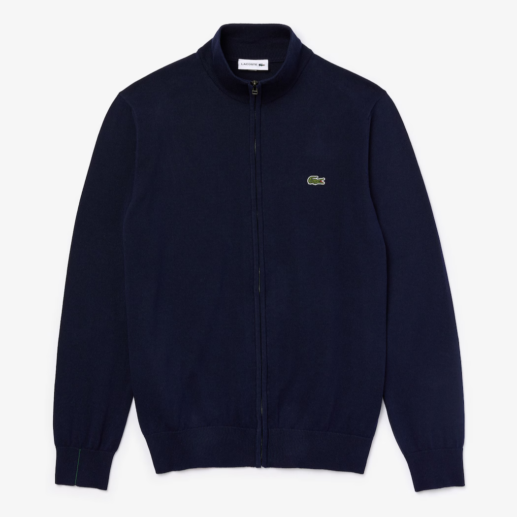 Pullover con Zip Lacoste