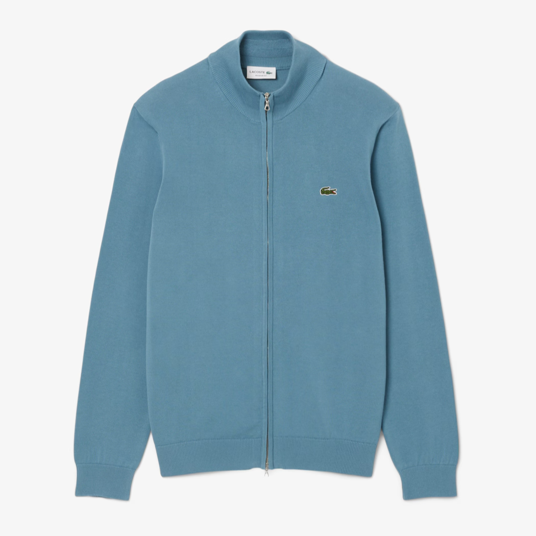 Pullover con Zip Lacoste